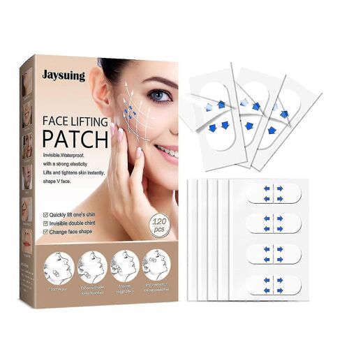 120 Pcs Patch De Lifting Facial En Forme De V Patch De Lifting Facial Pour Le Lifting De Façonnage Du Visage