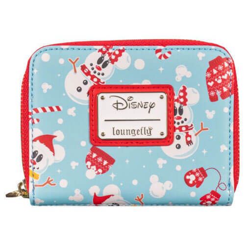 Portefeuille Disney - Seasonal Snowman Minnie Mickey