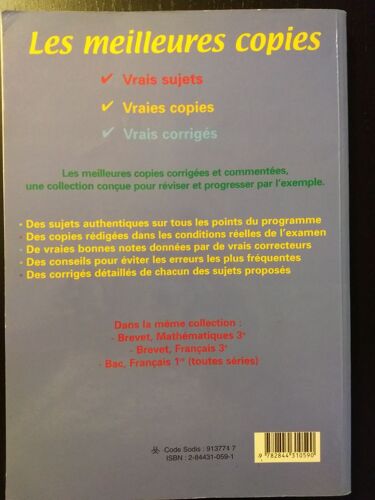 Les Meilleures Copies Philosophie Sujets Du Bas Corrigées Et Commentées