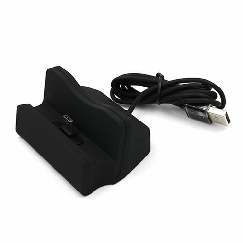 Station De Charge + Synchro Connectique Type C Noir