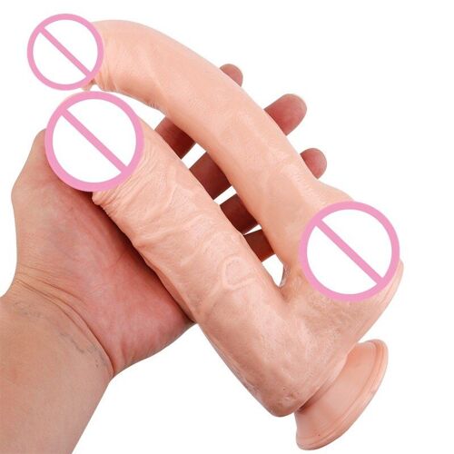 Double Godemichet À Ventouse Pour Femme, Pénis Réaliste, Grosse Bite, Masturbateur Féminin, Stimulateur Clitoridien, Jouets Sexuels À Double Pénétration