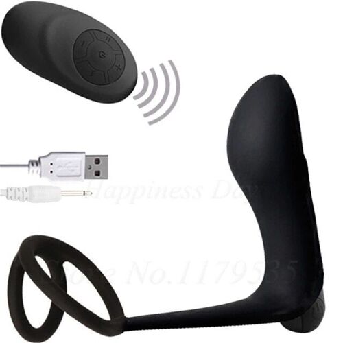 Vibromasseur De Prostate Pour Homme, Jouet Sexuel, Plug Anal, Stimulateur Du Point G, Retarde L'éjaculation Du Pénis, Anneau, Nouveauté