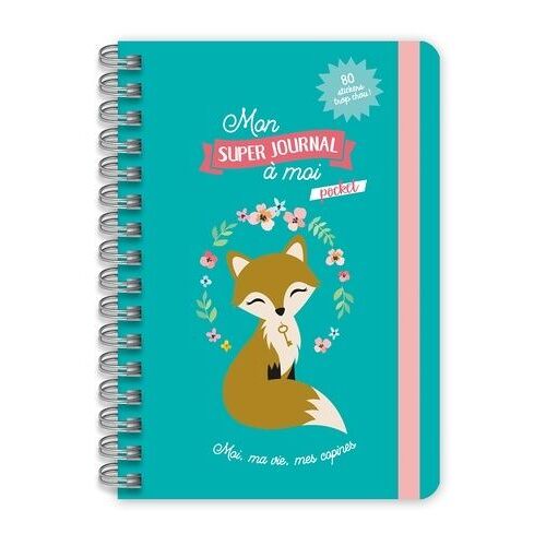Mon Super Journal À Moi Pocket - Avec 80 Stickers Trop Chou ! - Edition 2020-2021