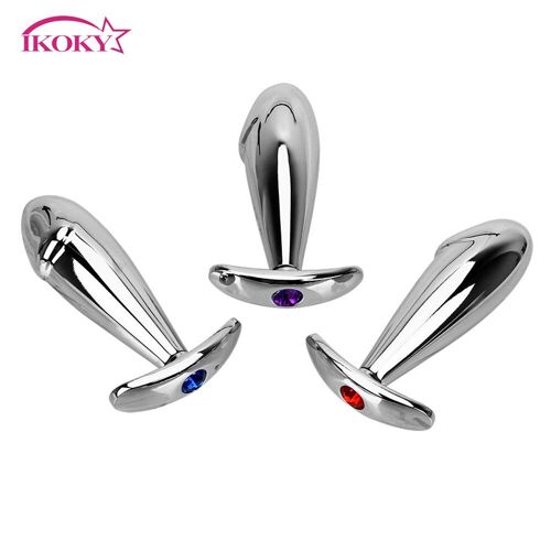 Plug Anal En Métal Pour Adulte, Jouets Érotiques, Massage Anal, Masturbation Féminine, Sex Shop