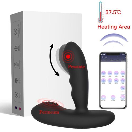Vibromasseur Anal Pour Homme, Appareil De Massage De La Prostate, Godemiché Pour Prise De Fesses, Télécommande, Jouets Sexuels Pour Couple Adulte