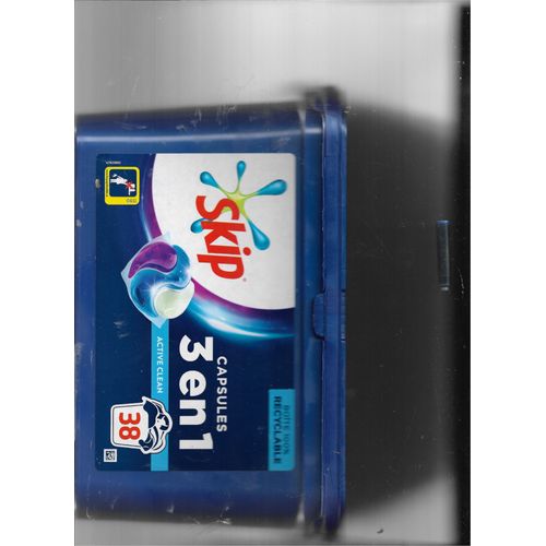LOT DE 76 DOSES DE LESSIVE SKIPP 3 EN 1