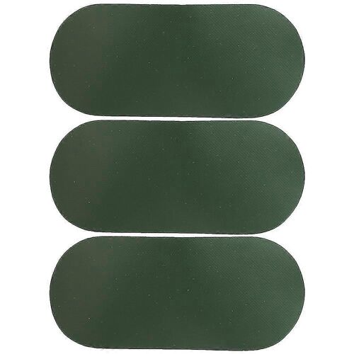 3pcs Pvc Repair Patch Military Green Pour Bateau En Caoutchouc Dériveur Gonflable Canapé Anneau De Natation
