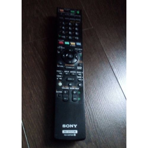 Télécommande sony rm-adp029 av system