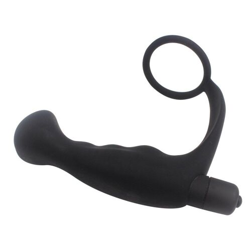 Anneau De Vibration Pour Hommes, Masseur De Prostate, Vibrateur À 10 Fréquences, Stimulation Du Point G, Plug Anal, Jouets Sexuels Érotiques Pour Adultes, Anneau De Pénis