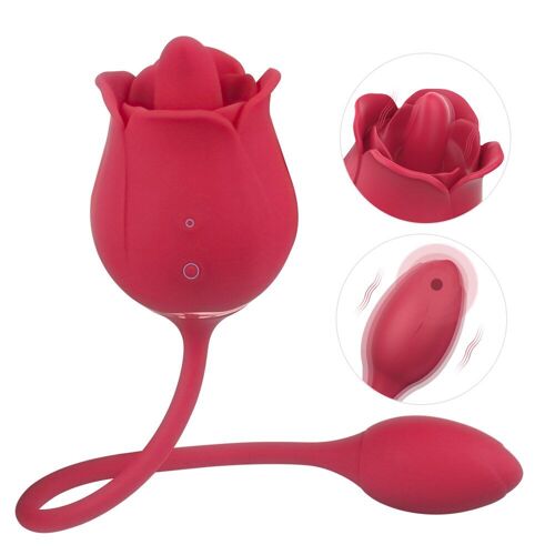 Stimulateur De Mamelon Clitoris, Langue Rose, Vibration De Léchage, Point G, Jouets Sexuels Pour Couples, Gode À Double Pénétration 2 En 1