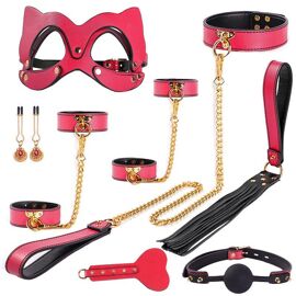 Fouet BDSM Rose 56 Cm - Cravache, Pour Jeux érotiques, Neuf, Origine Chine
