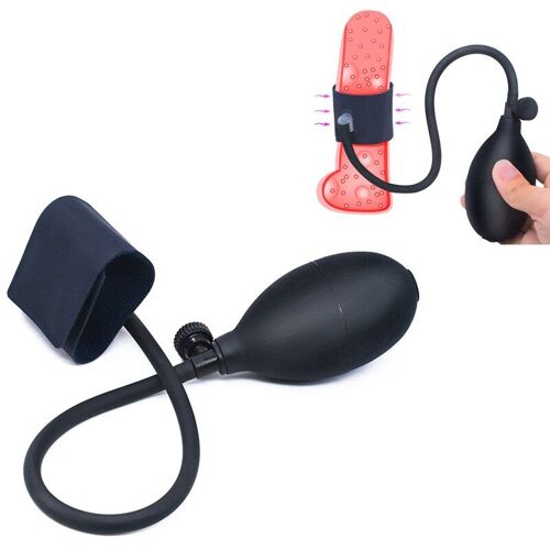Anneau De Pénis Gonflable En Silicone Pour Adulte, Jouet Sexuel, Anneau De Massage Pour La Tête Du Pénis