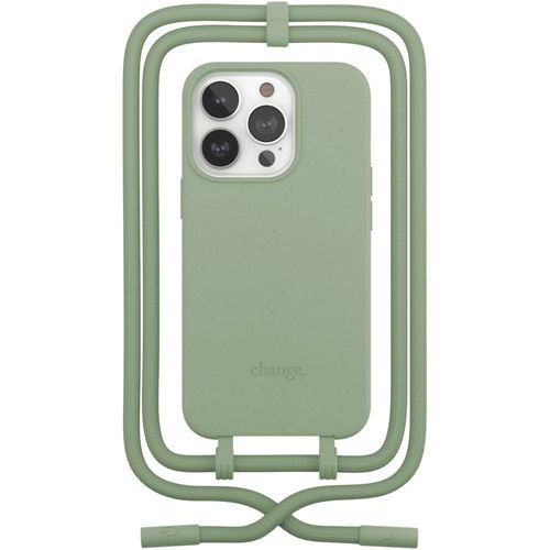 Coque Woodcessories Iphone 14 Pro Max Tour De Cou Vert