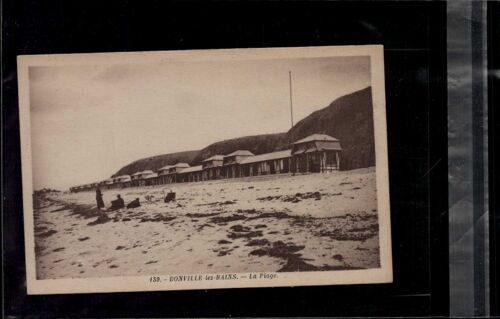 Carte Postale Donville-Les-Bains - Manche - La Plage - A. Besnard N° 139 En L'état Sur Les Photos
