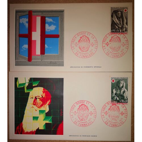 Croix Rouge Française 1973 Tonnerre