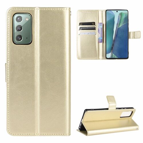 Coque Samsung Galaxy S20 Fe,Etui Pour Samsung Galaxy S20 Fe,Coque En Cuir Pour Samsung Galaxy S20 Fe,Convient A Etui La Samsung Galaxy S20 Fe,Or