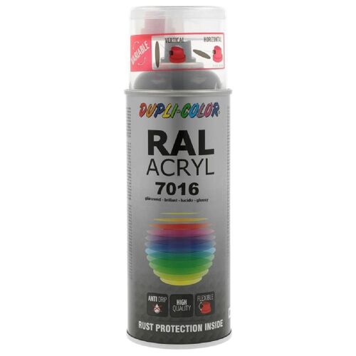 Peinture Acrylique Ral 7016 Brillant 400 Ml Dupli Color