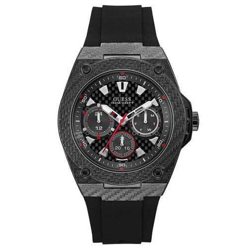 Montre Guess En Silicone Noir