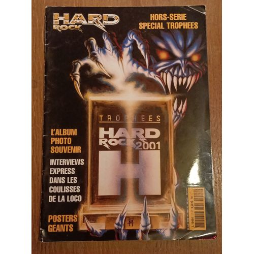 Hard Rock Magazine Hors-Série Spécial Trophées Hard Rock 2001 Posters Géants