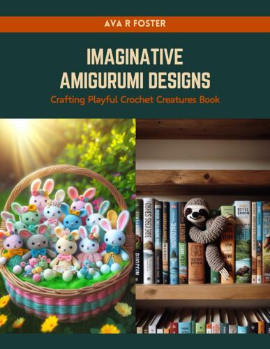Imaginative Amigurumi Designs: Crafting Playful Crochet Creatures Book