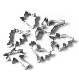 6 Emporte Pièce Thème Dinosaures Pour Biscuit Et Gateau