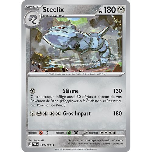 Steelix - Holo - 125/182 - Faille Paradoxe