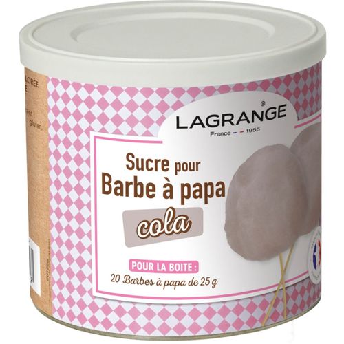 Sucre Barbe à papa coca cola 500g Lagrange 380009