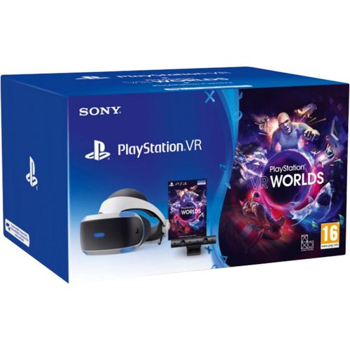 Casque De Réalité Virtuelle Sony Psvr Mk4 + Caméra V2 + Vr Worlds