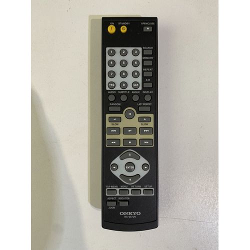 TELECOMMANDE D' ORIGINE ONKYO RC-657DV RC657DV