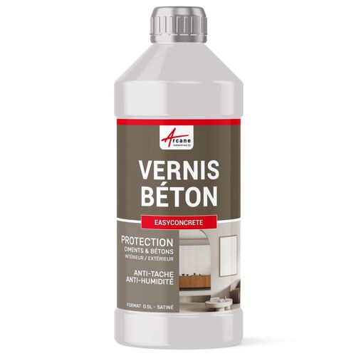 Vernis béton intérieur vitrificateur 0.5 L - Satiné