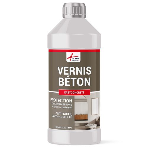 Vernis béton intérieur vitrificateur 0.5 L - Mat