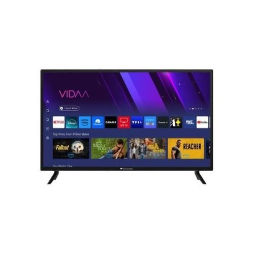 Television TV TV HD CONTINENTAL EDISON 32 pouces 81 cm CELED32SVHD25B6 Smart Vidaa Wifi Bluetooth 3