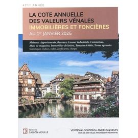 Valeurs Vénales Au 1er Janvier 2025