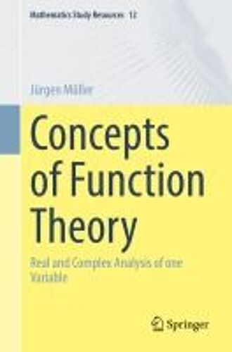 Concepts Of Function Theory