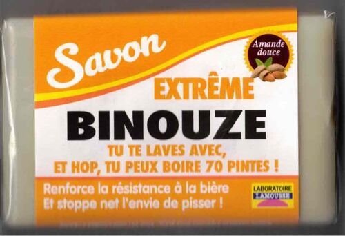EDT Lot De 3 Savons Humoristique EXTREME BINOUZE