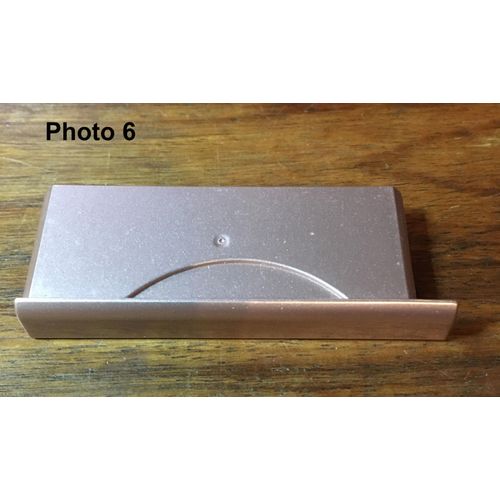 Cache Port/Slot Gba Ds Lite Rose Métallisé