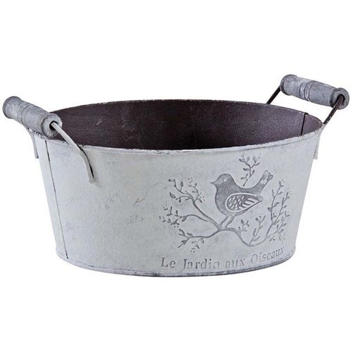 Corbeille Ronde En Métal Le Jardin Aux Oiseaux