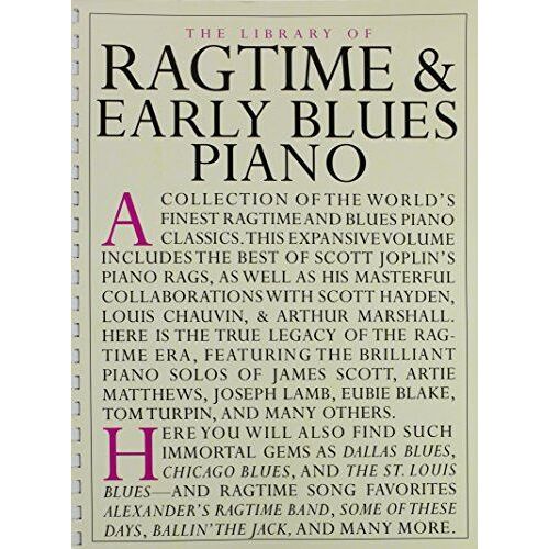 The Library Of Ragtime And Early Blues Piano