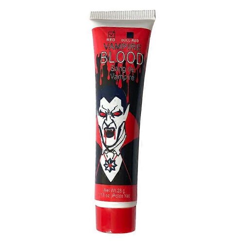 Kit De Maquillage Réaliste De Faux Sang, Gel De Faux Sang Lavable Pour Vêtements Bouche Yeux, Kit De Maquillage D'effets Spéciaux Pour Vampire Zombie Halloween Fa