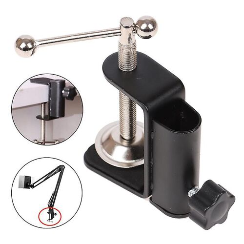 Support De Pince De Cantilever Support De Lampe De Bureau Clip Raccords Base Tuyau Pour Pied De Micro