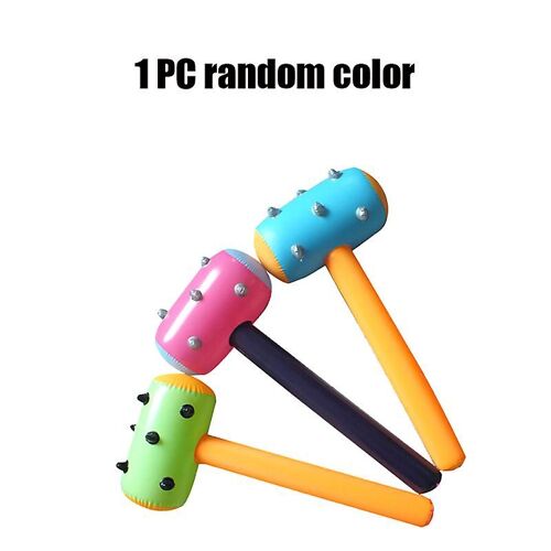 1 Pc Dessin Animé Gonflable Marteau Air Hammer Jouets Couleur Aléatoire