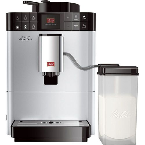 Melitta CAFFEO Varianza CSP - Machine à café automatique avec buse vapeur Cappuccino - 15 bar - acier inoxydable