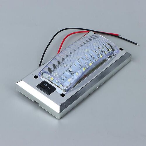 Led 12v-24v Panneau Lumineux Lampe De Lecture Intérieure De Voiture Lumières De Cabine À Haute Luminosité