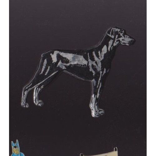 Pin's Chien Dog En Plastique Y Compris Attache Ref 5132