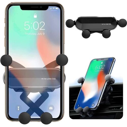 Support De Téléphone De Voiture, Support De Téléphone De Voiture À Gravité, Support De Smartphone De Voiture Universel, Support D'aération Avec Rotation 360, Pour Phone12/12 Pro, Samsung (4.7 ''-6.8''