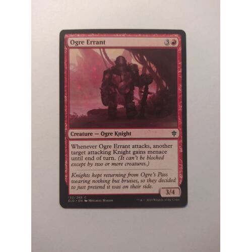 Ogre Errant (Le Trône D'eldraine)