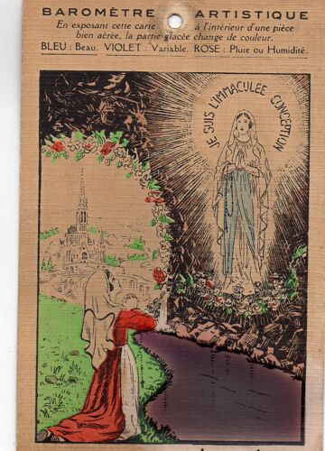 Carte Postale Ancienne - Barometre Artistique - Editions Perrosey