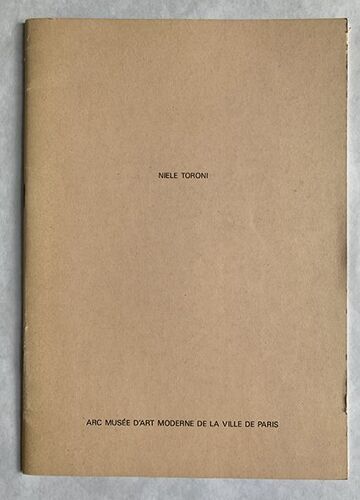 Niele Toroni. Coup D'oeil. Musée D'art Moderne De La Ville De Paris, 2 Mars - 24 Avril 1985