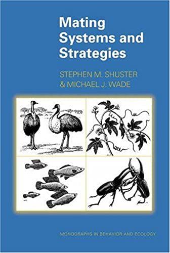 Mating Systems And Strategies: (Monographs In Behavior And Ecology)