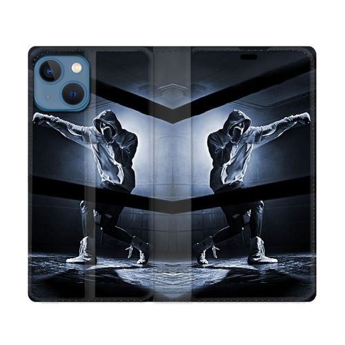 Housse Cuir Portefeuille Pour Iphone 14 Plus (6.7) Sport Boxe Poing